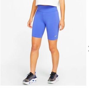 Nike One 7” Bike Shorts - Sapphire & Yellow Large